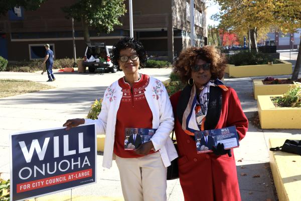 Early voters make their choices ahead of next Tuesday’s city election