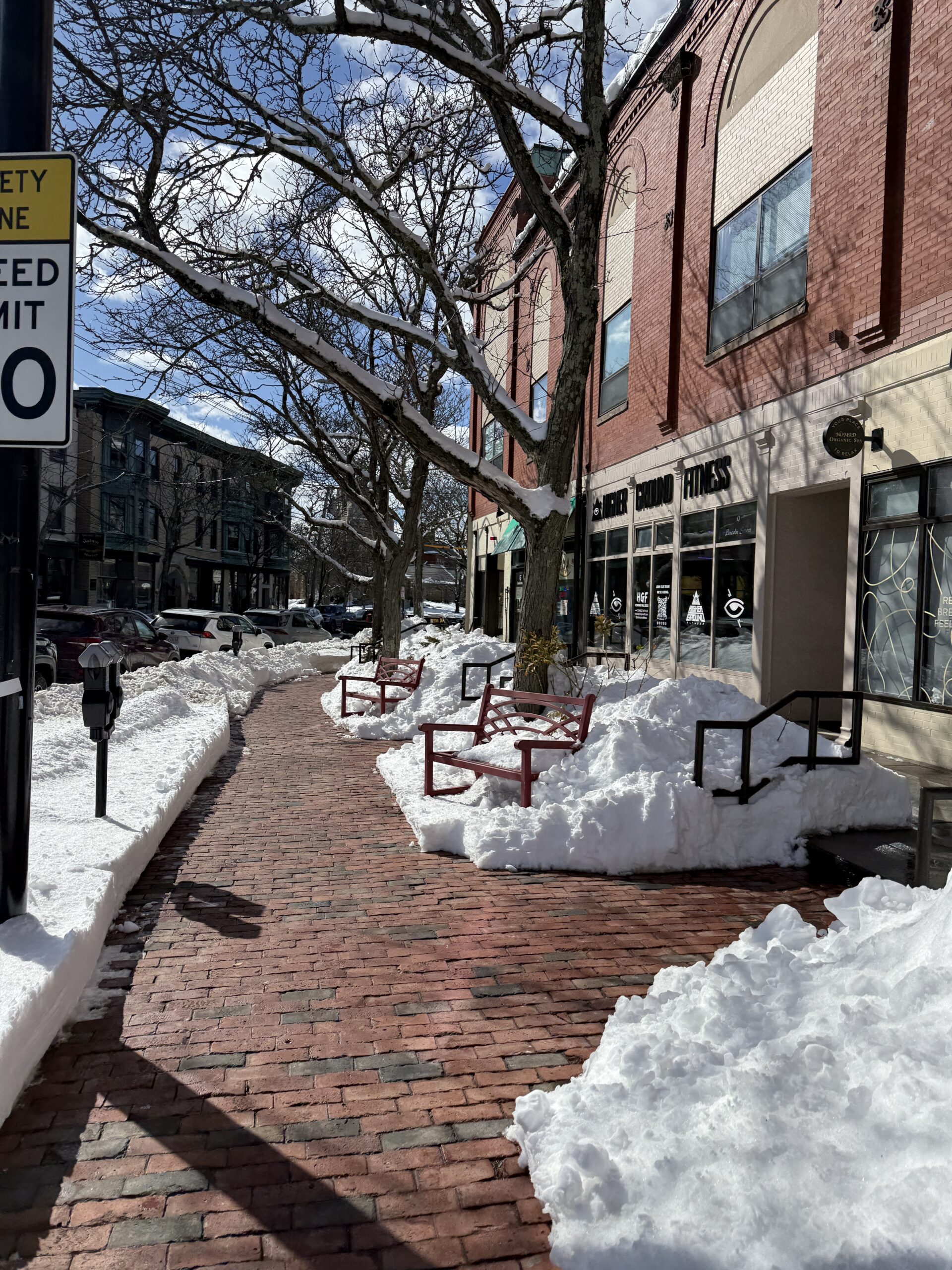 Snow, Well: Newton residents work at staying chill amid this brutal winter