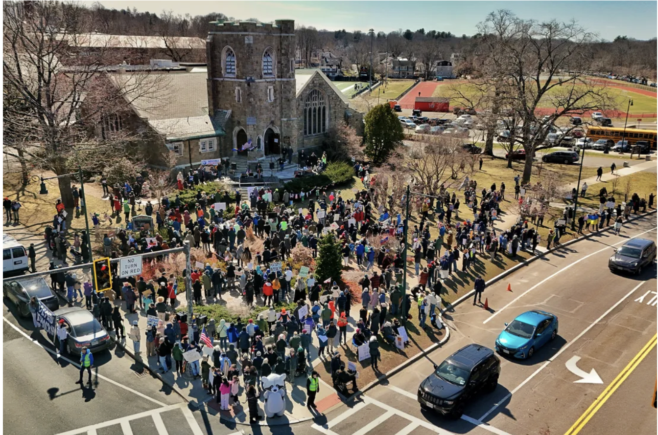 Winchester, residents from other communities gather for third No Kings rally