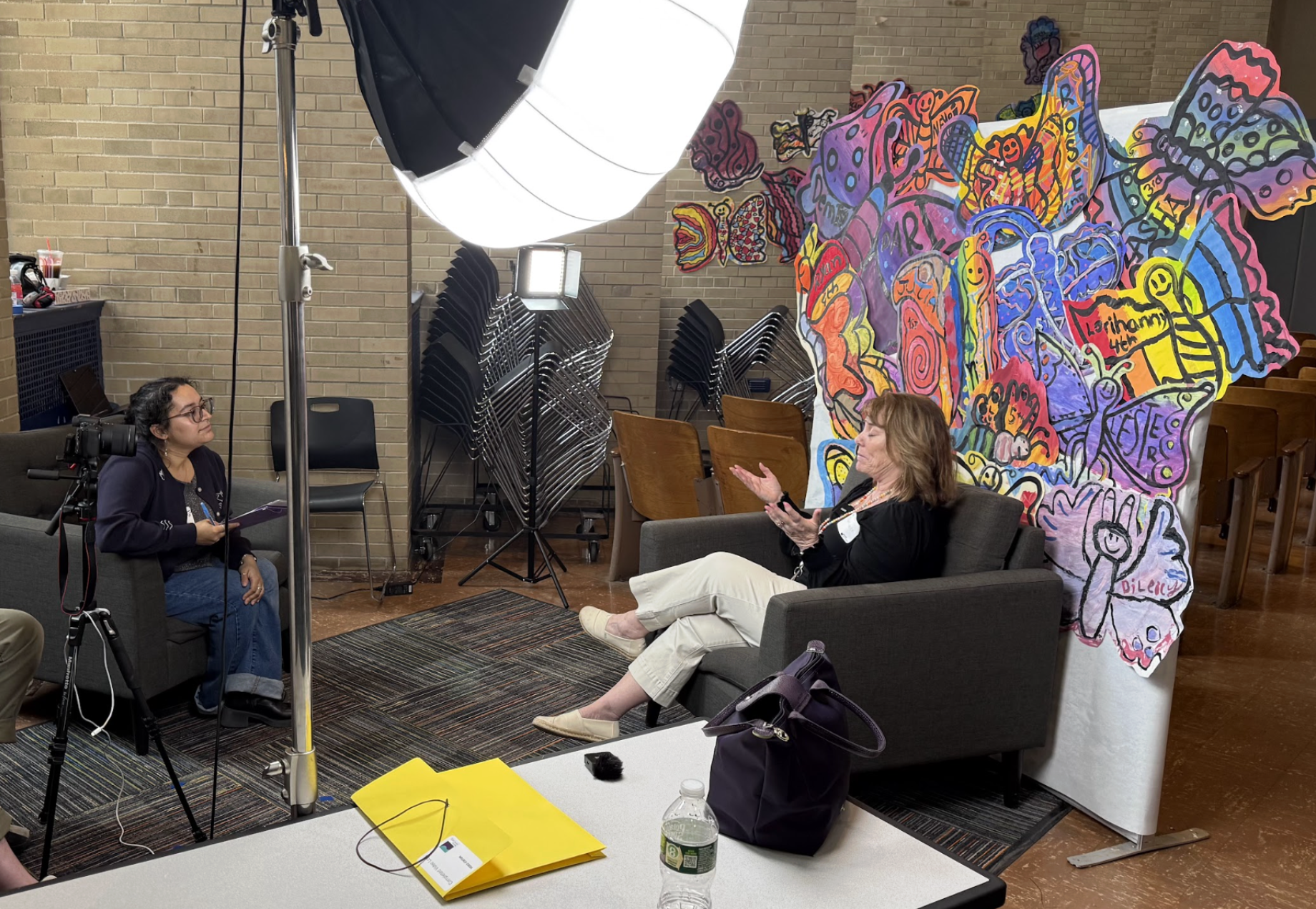 Students at Dever Digitizing Day create a time capsule for a school that’s closing