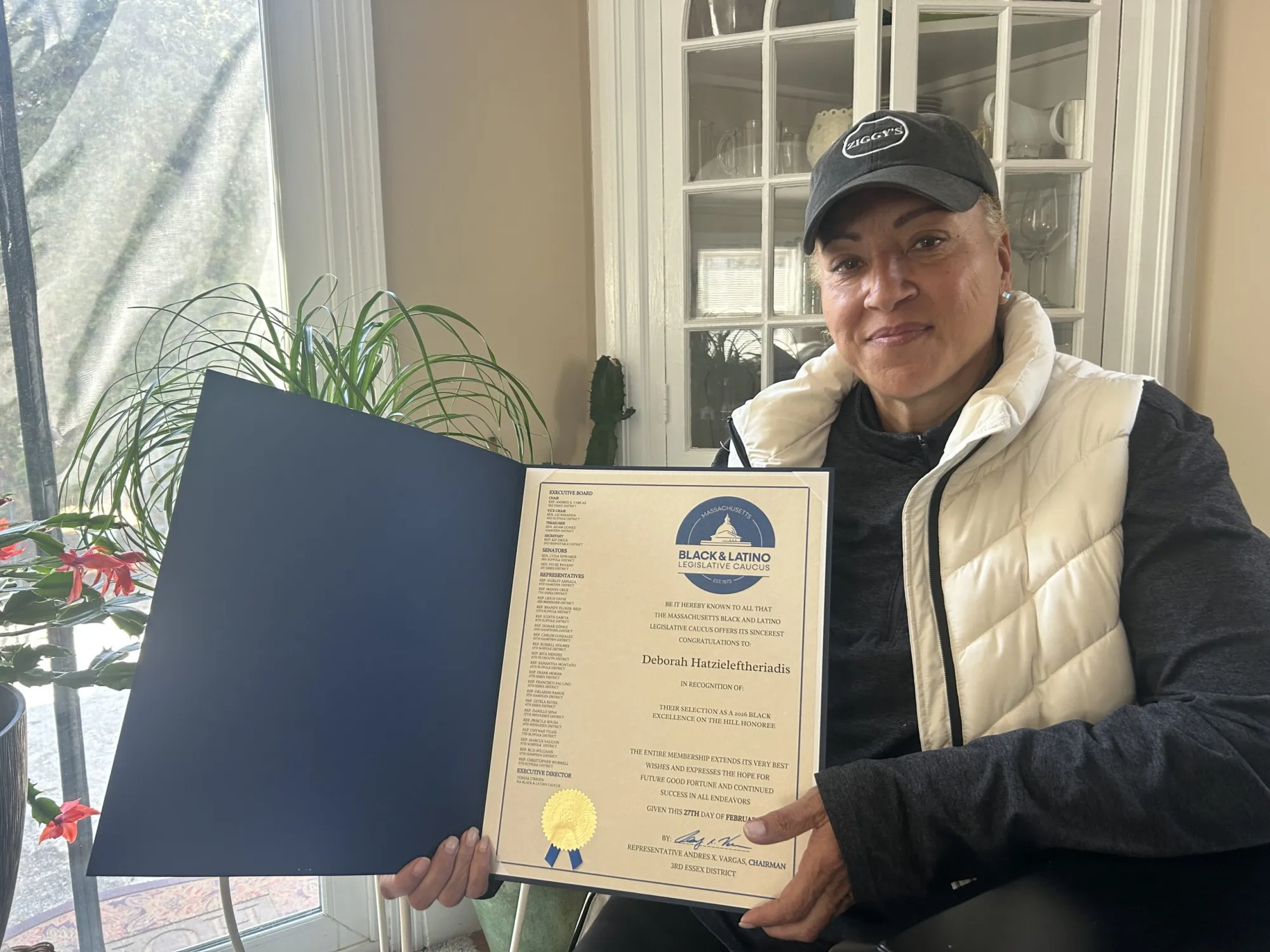 Debbie Hatzieleftheriadis made history in Brookline, and hasn’t stopped giving back